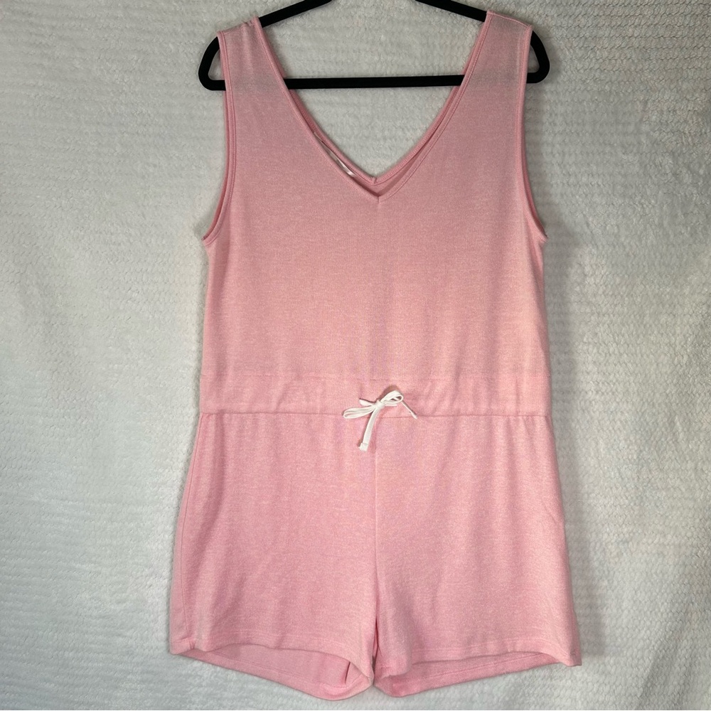The Royal Standard Pink Romper Sz L